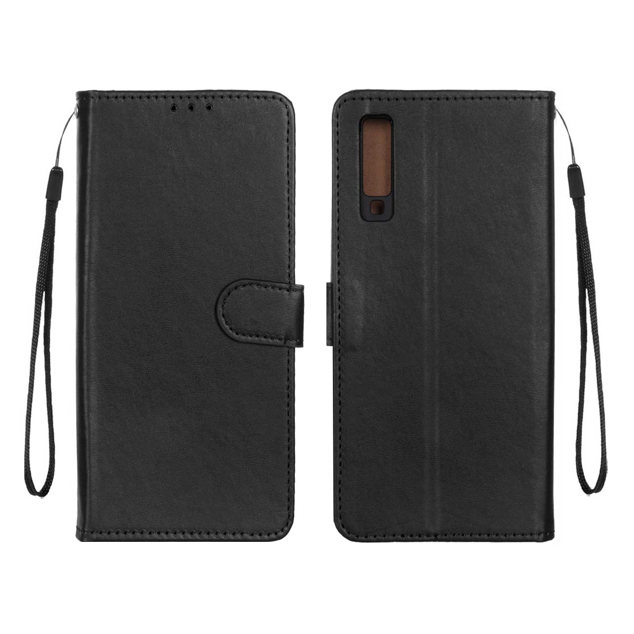 1410672 کیف موبایل مگنتی Samsung Galaxy A750 / A7 (2018) - مشکی - تصویر 1