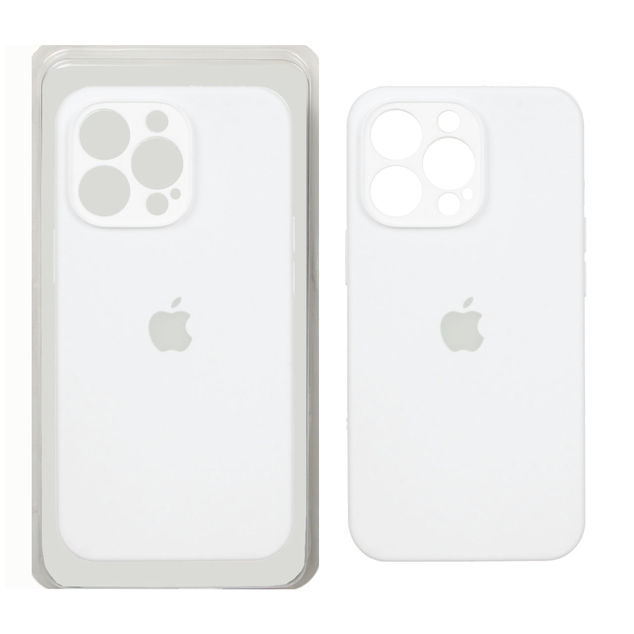 1411020 قاب سیلیکونی پاک کنی محافظ لنزدار اورجینال Apple iPhone 13 Pro - سفید (پک دار) - ORX - تصویر 1