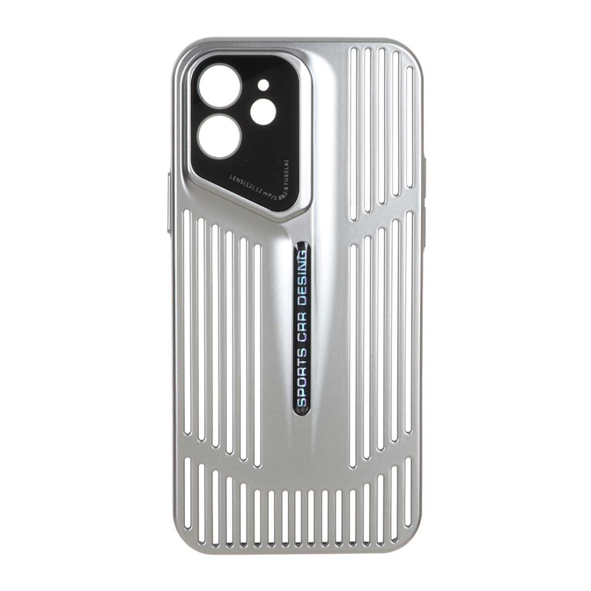 قاب Sports CRR Design مدل Apple iPhone 12 - نقره ای - تصویر 1