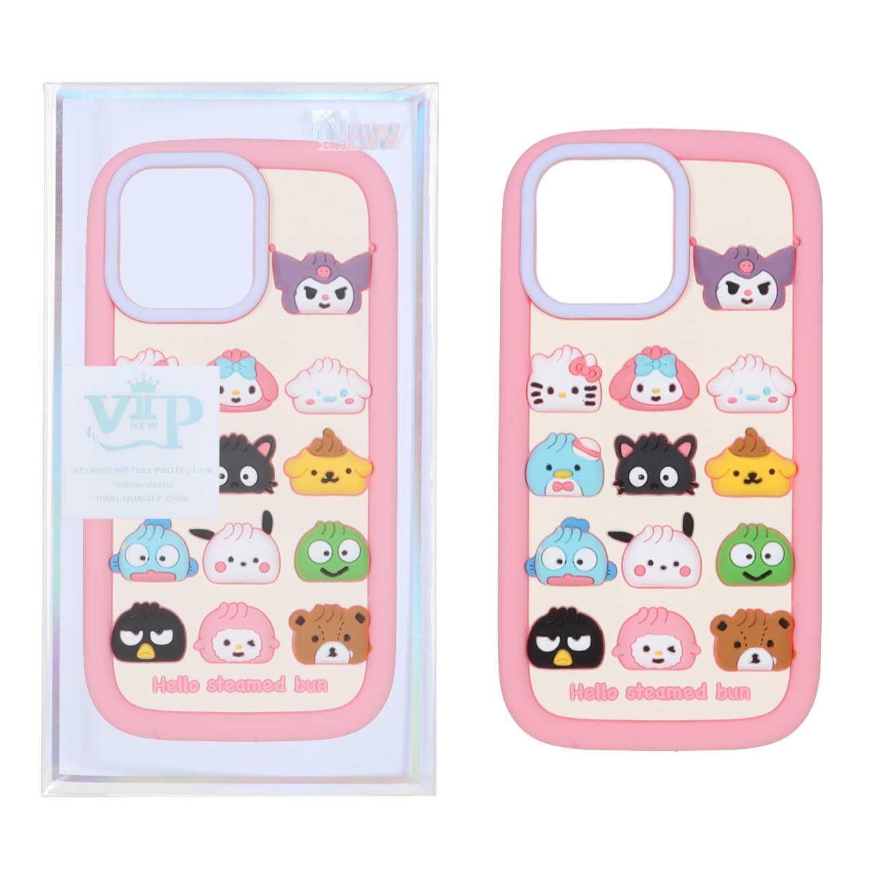 1414450 قاب سیلیکونی Animals عروسک برجسته Apple iPhone 14 Pro Max (پک دار) - تصویر 1