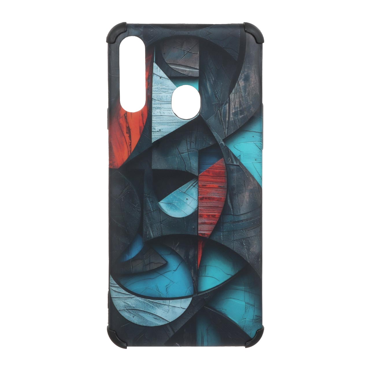 1416762 قاب طرح دار بامپردار Samsung Galaxy A20s - کد 11614 - تصویر 1