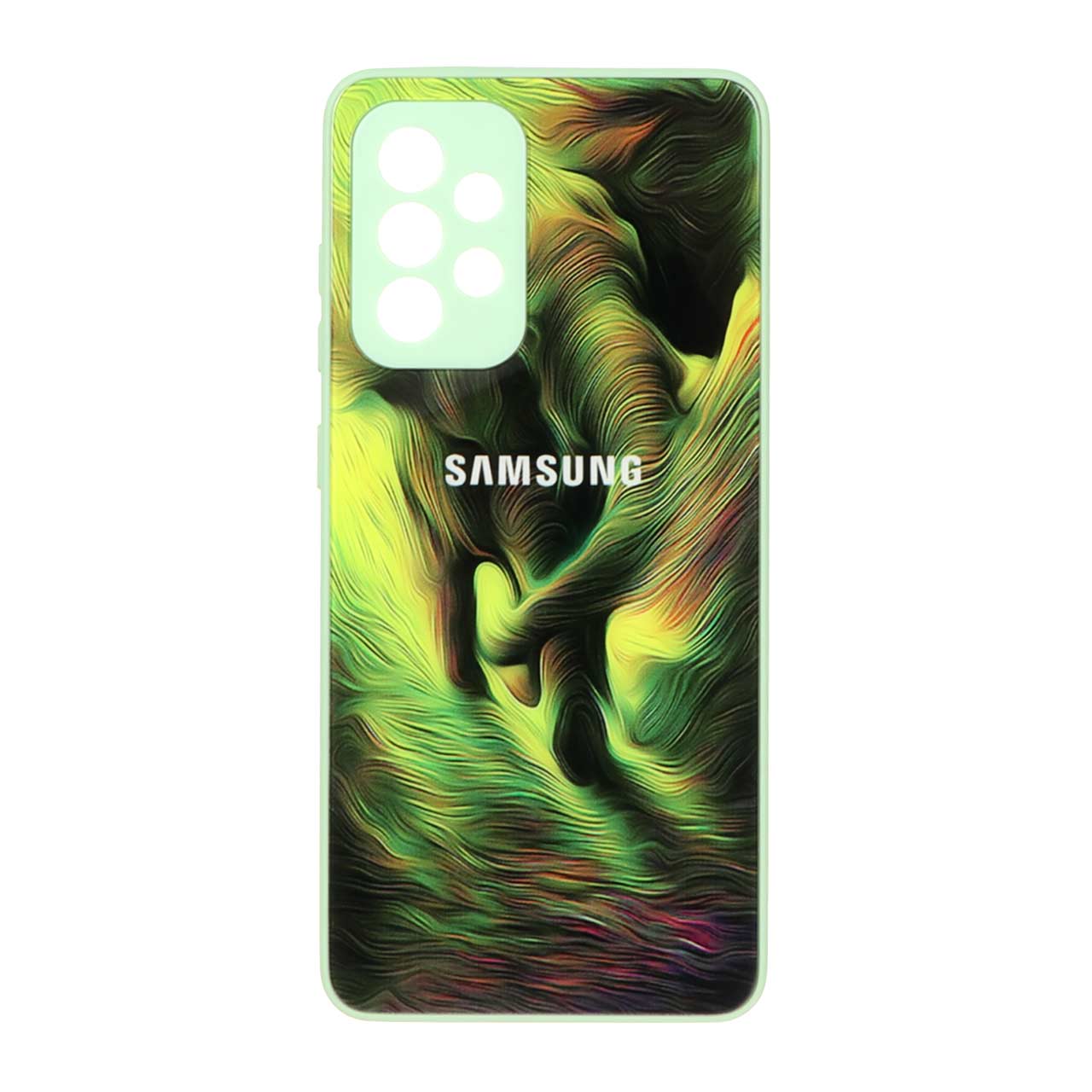 1424938 قاب Art Color پشت گلس طرح دار Samsung Galaxy A52 / A52s - کد 16 - تصویر 1