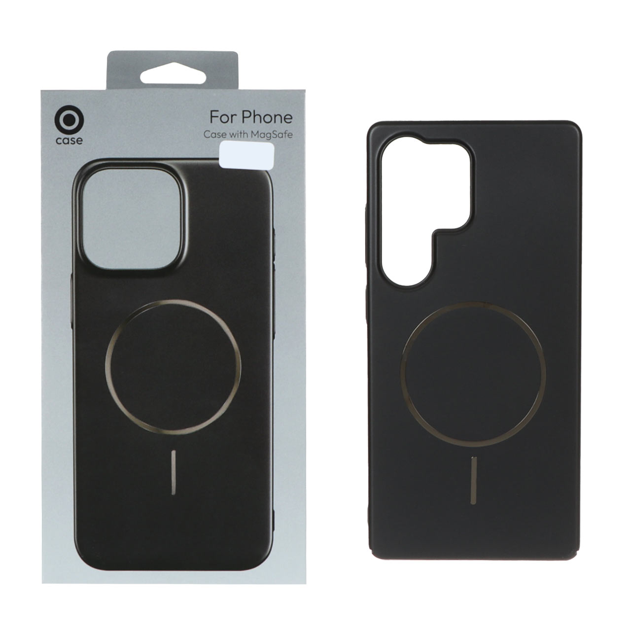 1434104 قاب متالیک MagSafe پشت سخت Samsung Galaxy S25 Ultra - مشکی (پک دار) - تصویر 1