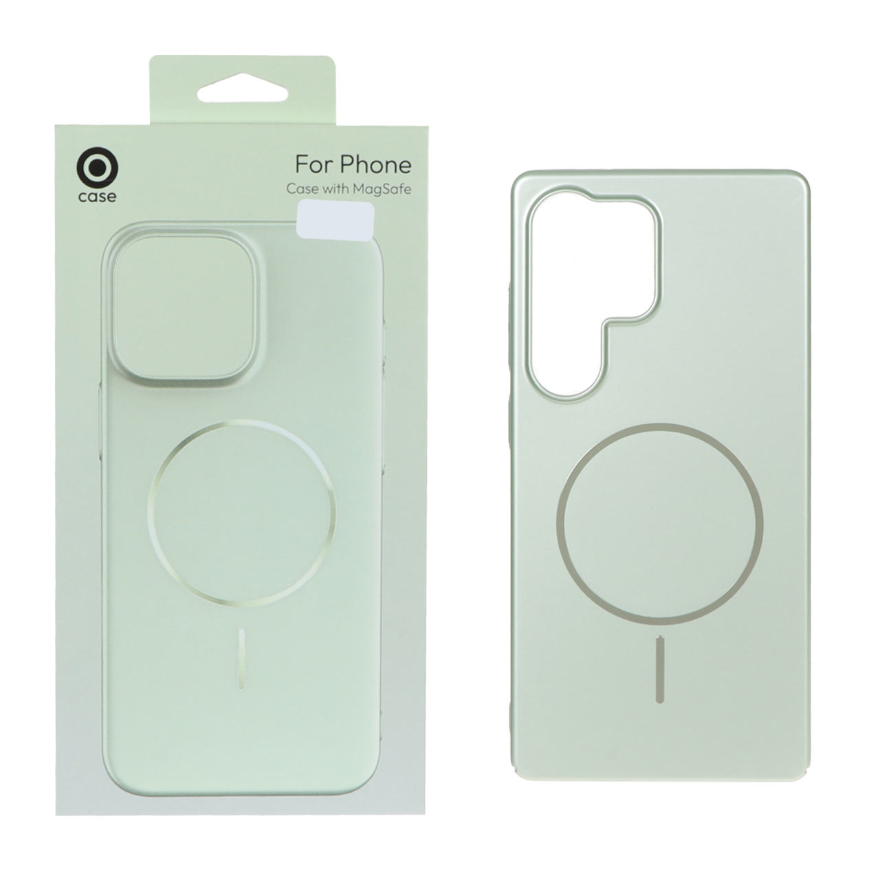 1434112 قاب متالیک MagSafe پشت سخت Samsung Galaxy S25 Ultra - سبز (پک دار) - تصویر 1