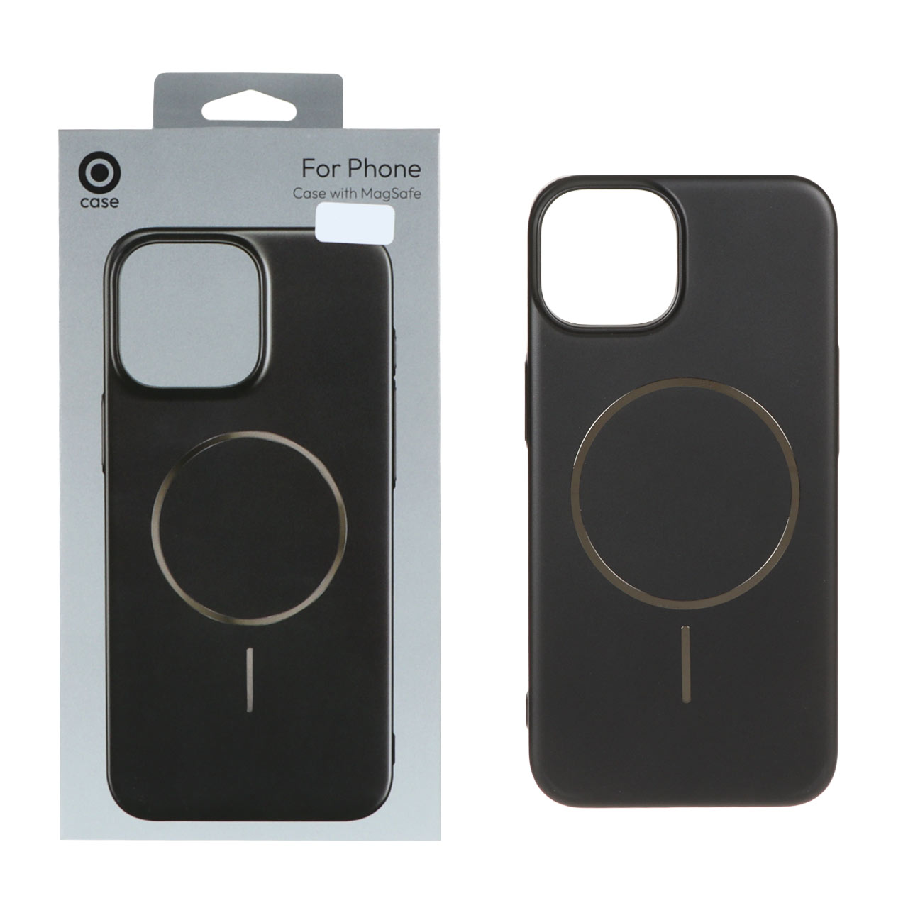 1434164 قاب متالیک MagSafe پشت سخت Apple iPhone 13 / iPhone 14 - مشکی (پک دار) - تصویر 1