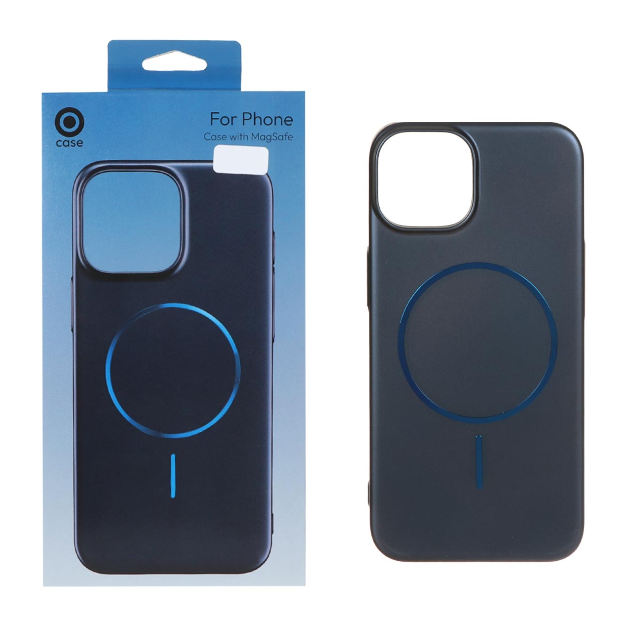 1434168 قاب متالیک MagSafe پشت سخت Apple iPhone 13 / iPhone 14 - سرمه ای (پک دار) - تصویر 1