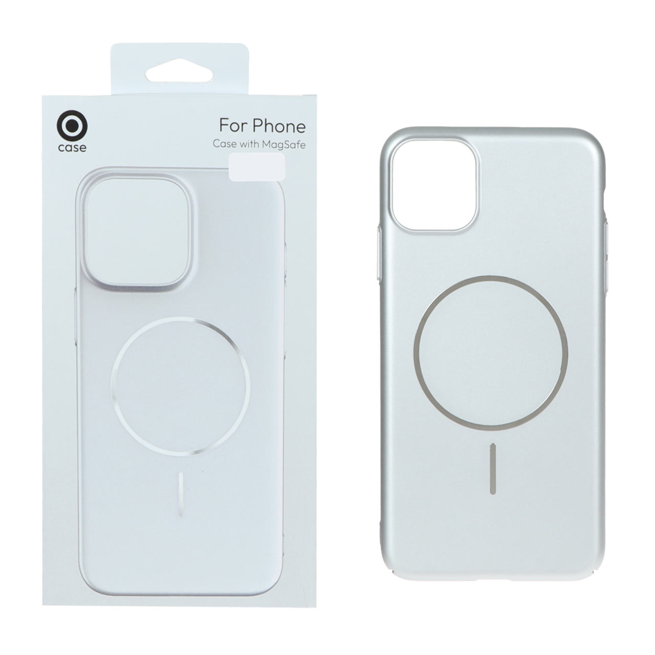 1434194 قاب متالیک MagSafe پشت سخت Apple iPhone 11 Pro Max - نقره ای (پک دار) - تصویر 1