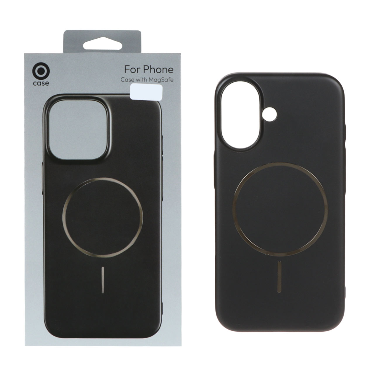 1434212 قاب متالیک MagSafe پشت سخت Apple iPhone 16 - مشکی (پک دار) - تصویر 1