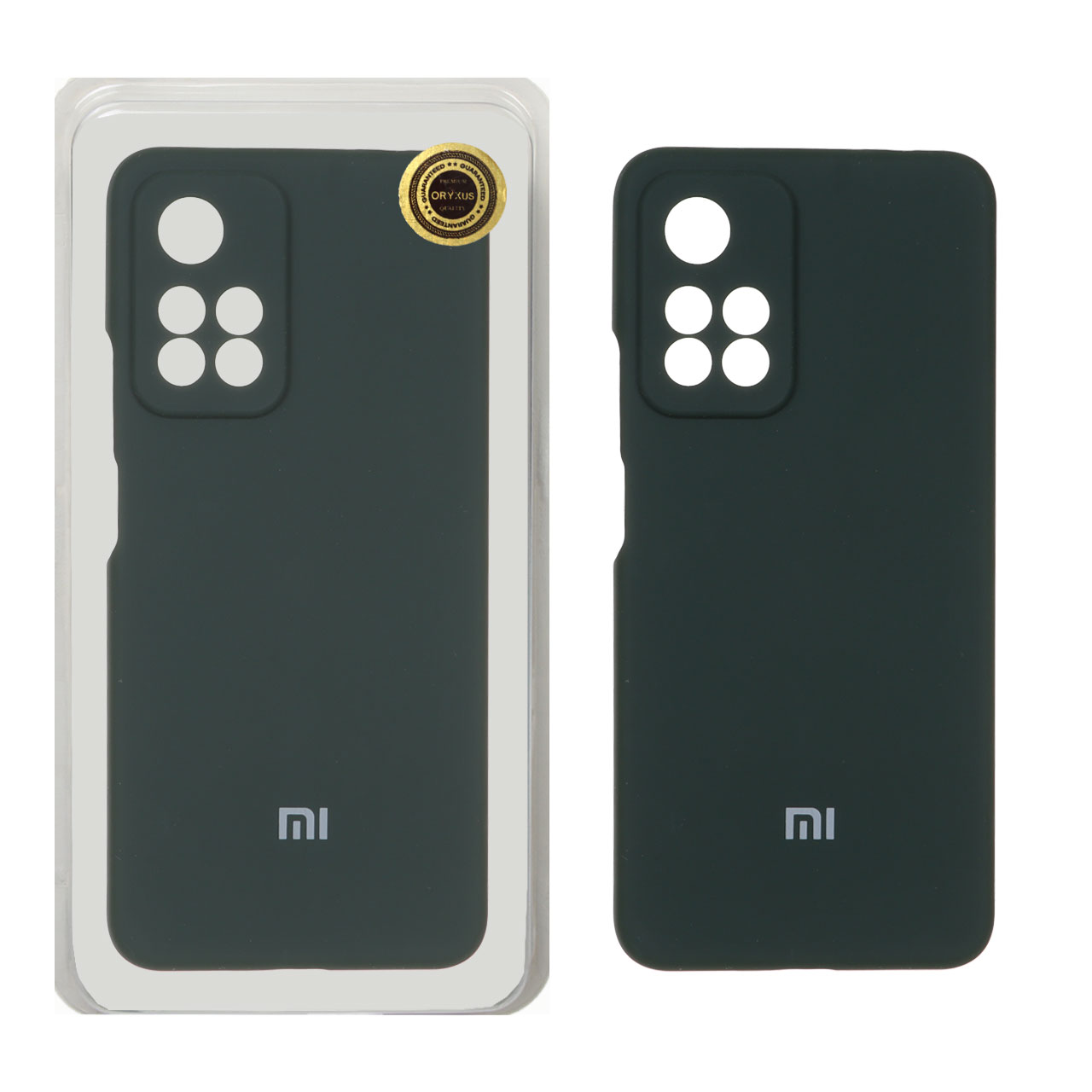 1437442 قاب سیلیکونی پاک کنی اورجینال ++A مدل Xiaomi Redmi Note 11 Pro Plus - سبز تیره (پک دار) - ORX - تصویر 1