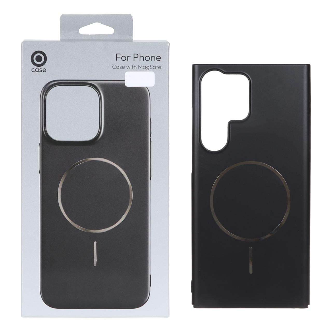 1439016 قاب متالیک MagSafe پشت سخت Samsung Galaxy S23 Ultra - مشکی (پک دار) - تصویر 1