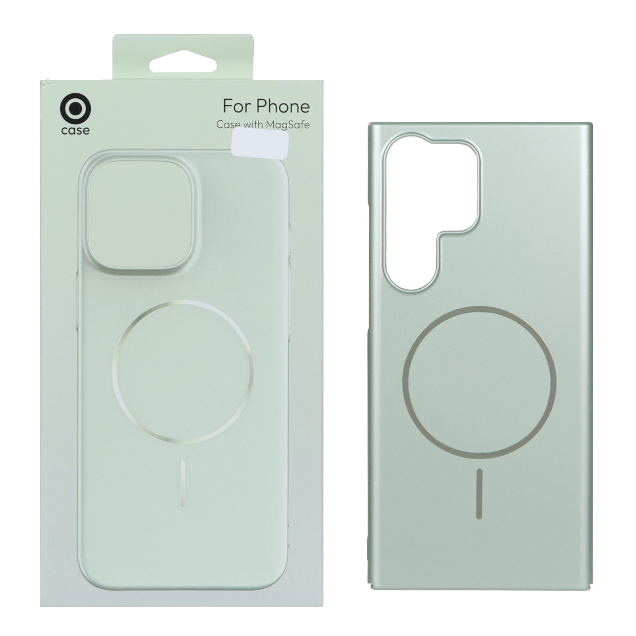 1439022 قاب متالیک MagSafe پشت سخت Samsung Galaxy S23 Ultra - سبز (پک دار) - تصویر 1