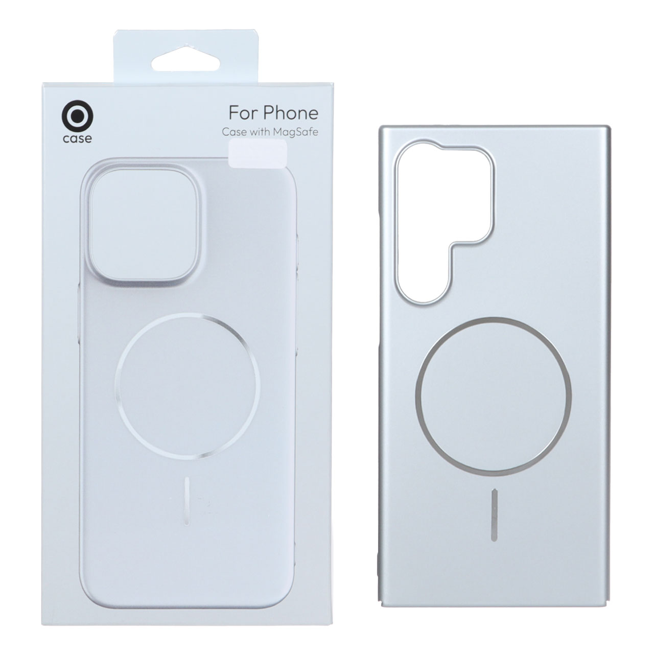 1439026 قاب متالیک MagSafe پشت سخت Samsung Galaxy S24 Ultra - نقره ای (پک دار) - تصویر 1