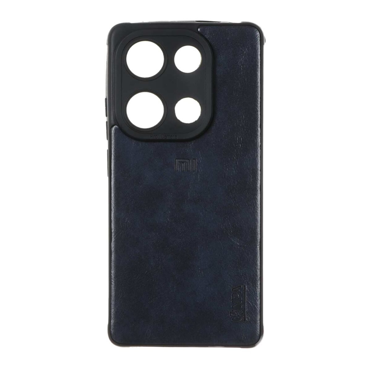 قاب طرح چرم NPA مدل Xiaomi Redmi Note 14S / Note 13 Pro 4G / Poco M6 Pro 4G - سرمه ای - ORX - تصویر 1