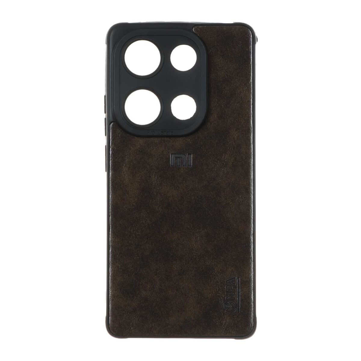 قاب طرح چرم NPA مدل Xiaomi Redmi Note 14S / Note 13 Pro 4G / Poco M6 Pro 4G - سبز زیتونی - ORX - تصویر 1