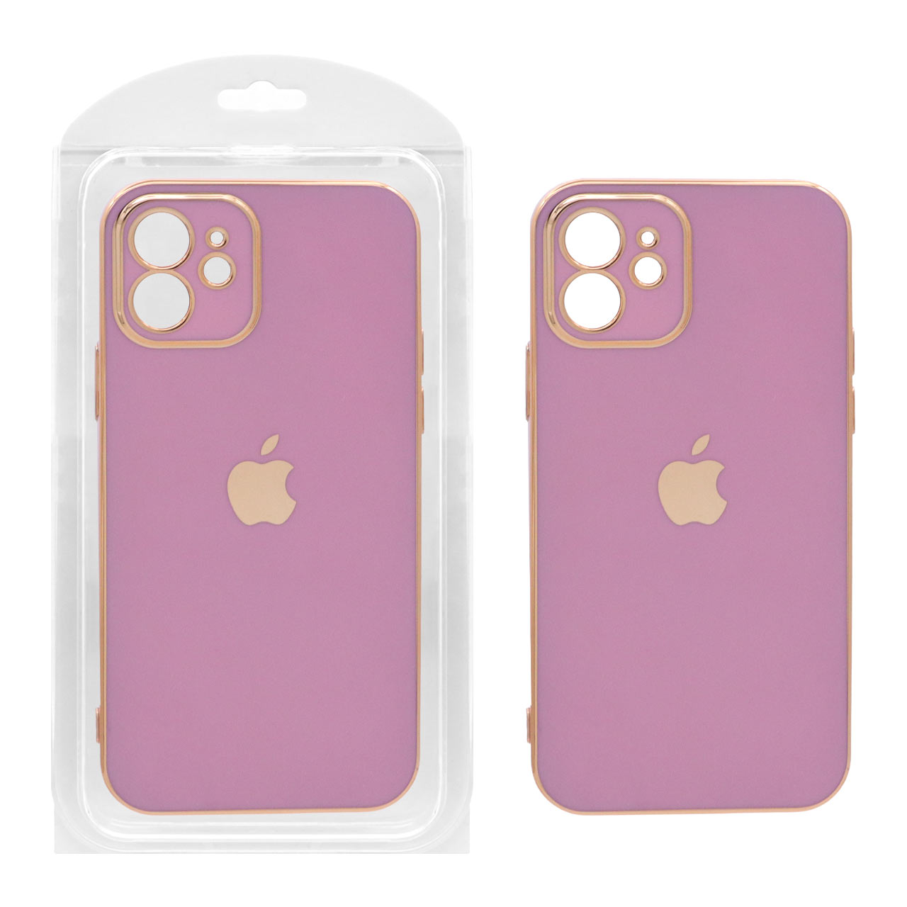 1442022 قاب اورجینال My Case محافظ لنزدار Apple iPhone 12 - بنفش (پک دار) - تصویر 1