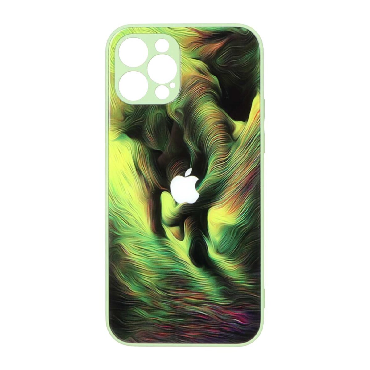 قاب Art Color پشت گلس طرح دار Apple iPhone 12 Pro - کد 400 - تصویر 1