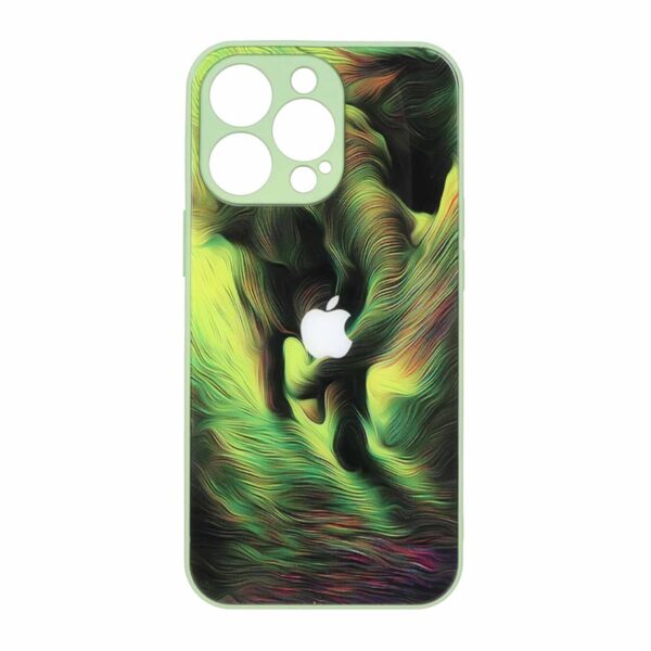 قاب Art Color پشت گلس طرح دار Apple iPhone 13 Pro - کد 412