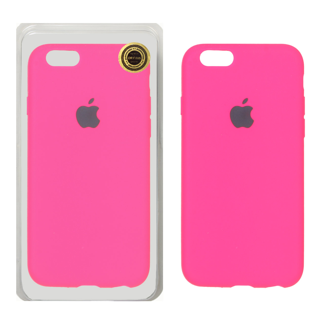 1450554 قاب سیلیکونی پاک کنی اورجینال Apple iPhone 6 / iPhone 6s - صورتی فانتزی (پک دار) - ORX - تصویر 1