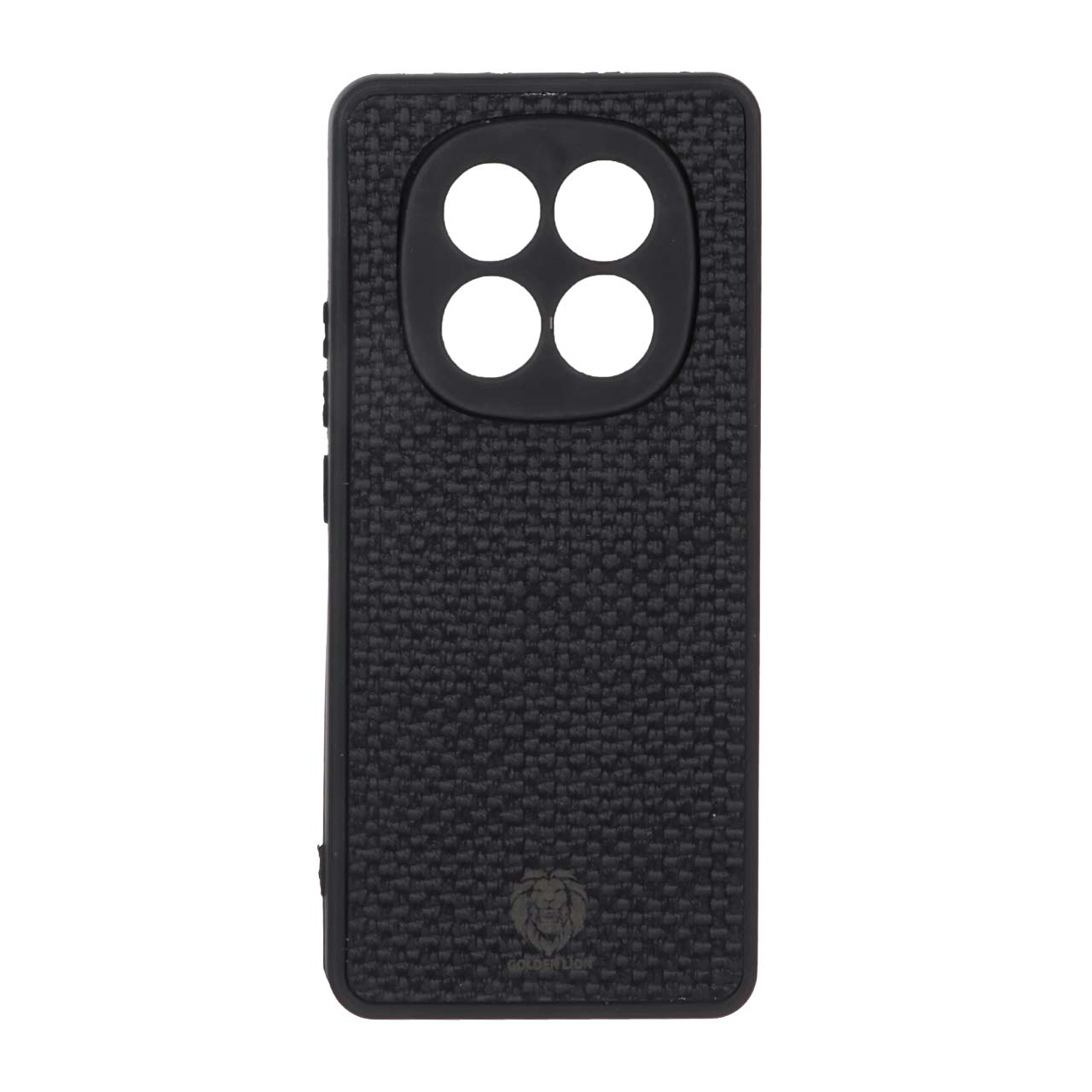 1453140 قاب طرح چرم حصیری Golden lion مدل Xiaomi Redmi Note 14 Pro 5G / Redmi Note 14 Pro Plus 5G / Poco X7 5G - مشکی - تصویر 1
