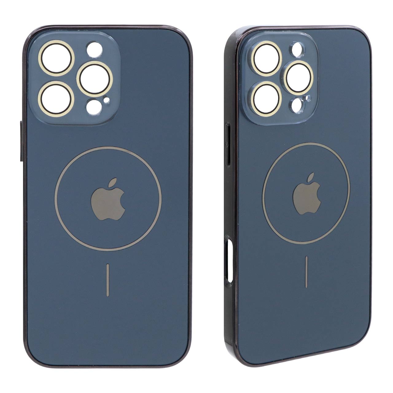 1471698 قاب اورجینال PVD محافظ لنز شیشه ای MagSafe مدل Apple iPhone 16 Pro Max - سرمه ای - تصویر 1