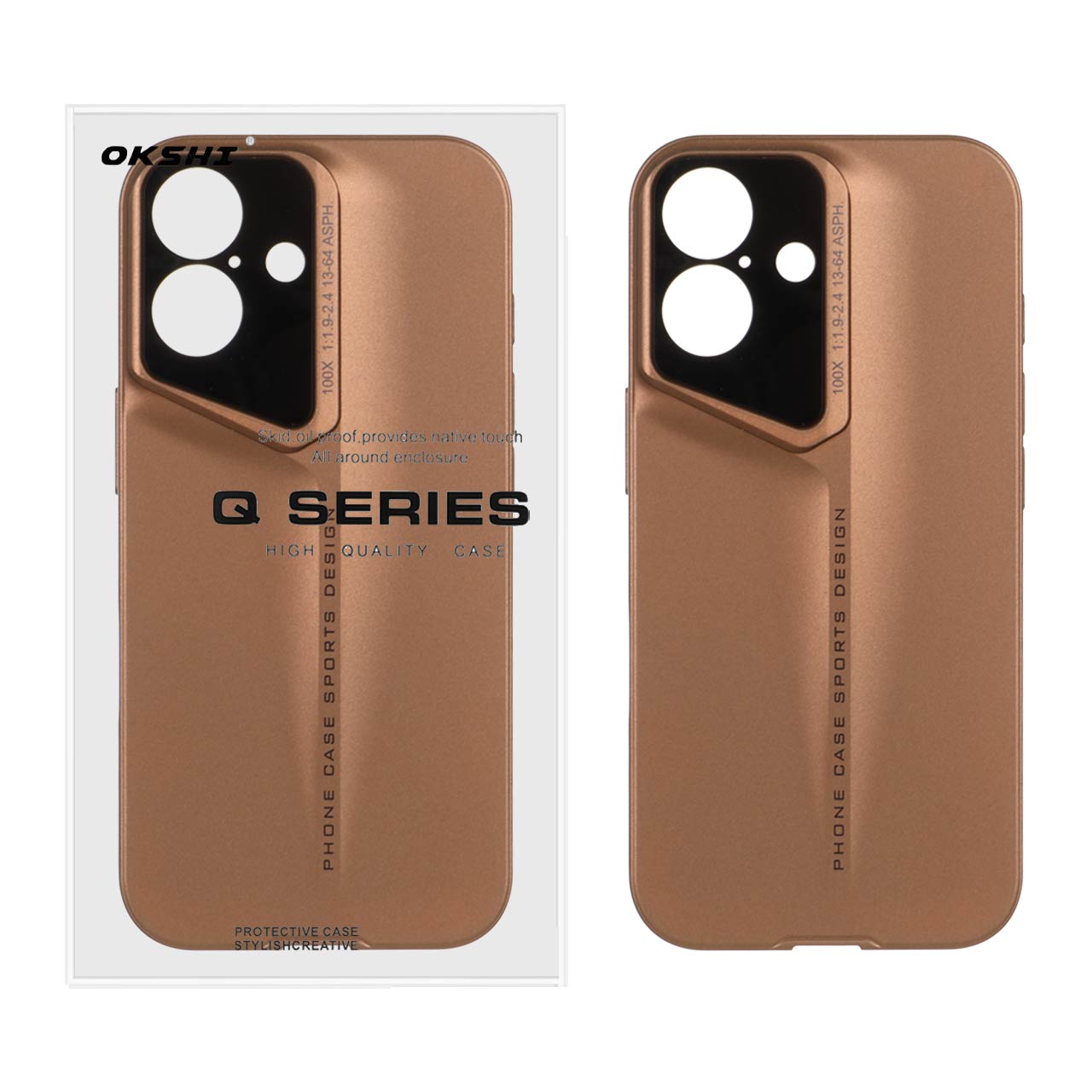 1471928 قاب اورجینال Sports Design مدل Apple iPhone 16 - قهوه ای (پک دار) - تصویر 1