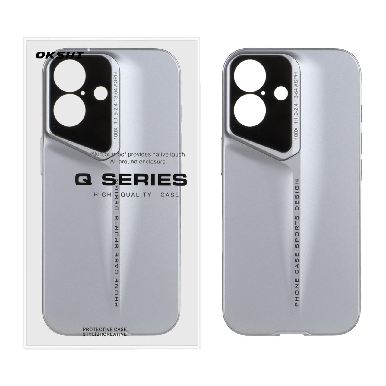 1471932 قاب اورجینال Sports Design مدل Apple iPhone 16 - خاکستری (پک دار) - تصویر 1