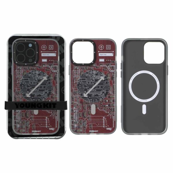 قاب اورجینال YoungKit Magsafe مدل Apple iPhone 13 Pro Max - طرح 122 (پک دار)