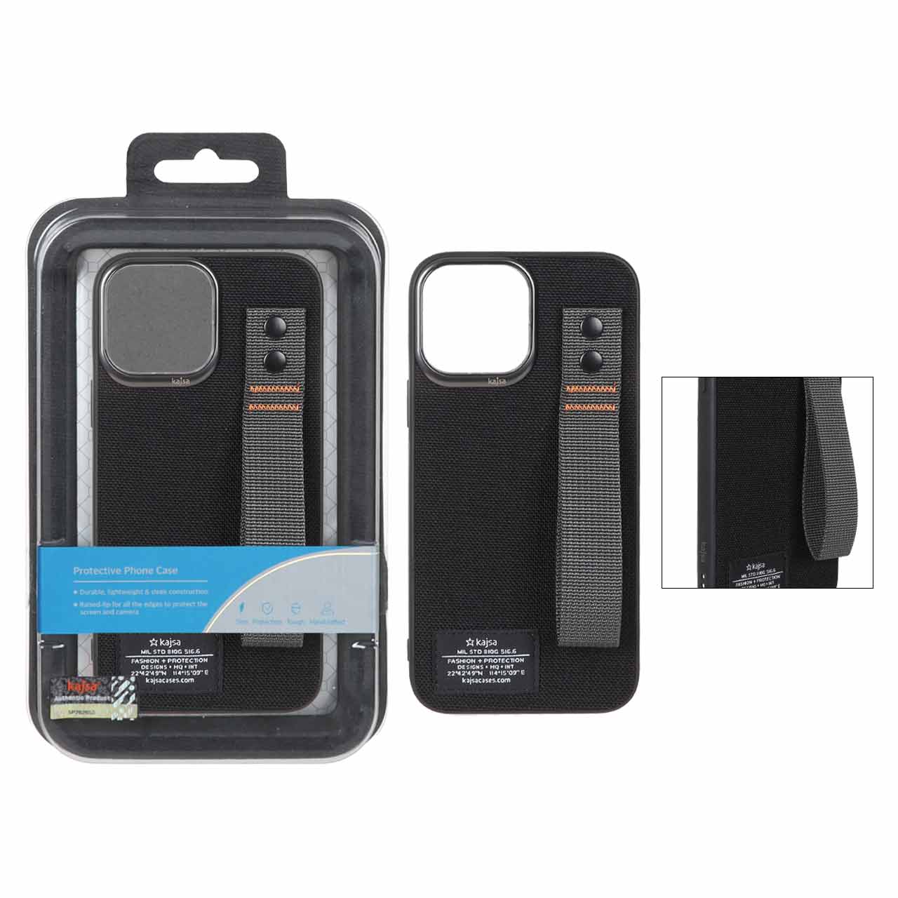 1477266 قاب اورجینال لاکچری Kajsa دور لنز متال Apple iPhone 13 Pro Max - طرح 29 (پک دار) - تصویر 1
