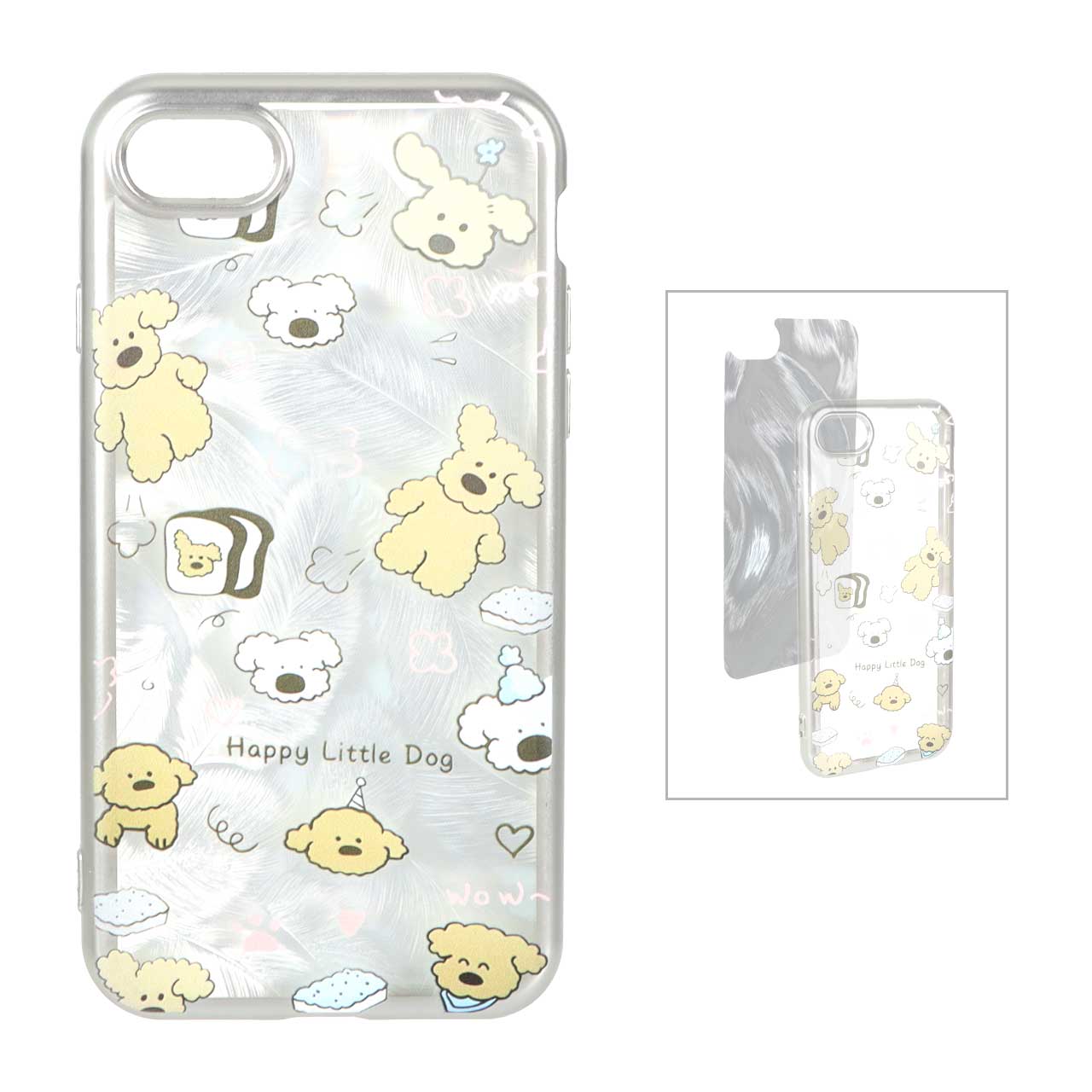 1479294 قاب ژله ای طرح دار سیلور Apple iPhone 7 / iPhone 8 / iPhone SE (2020) - کد 114 - تصویر 1