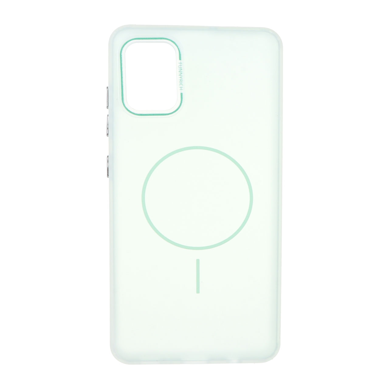 1484076 قاب مات Funnyrich طرح مگ سیف دور مات Samsung Galaxy A51 / M40s - سبز - تصویر 1