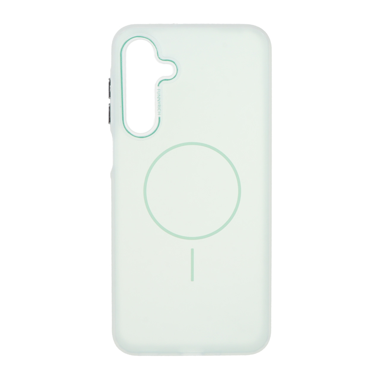 1484124 قاب مات Funnyrich طرح مگ سیف دور مات Samsung Galaxy A16 - سبز - تصویر 1