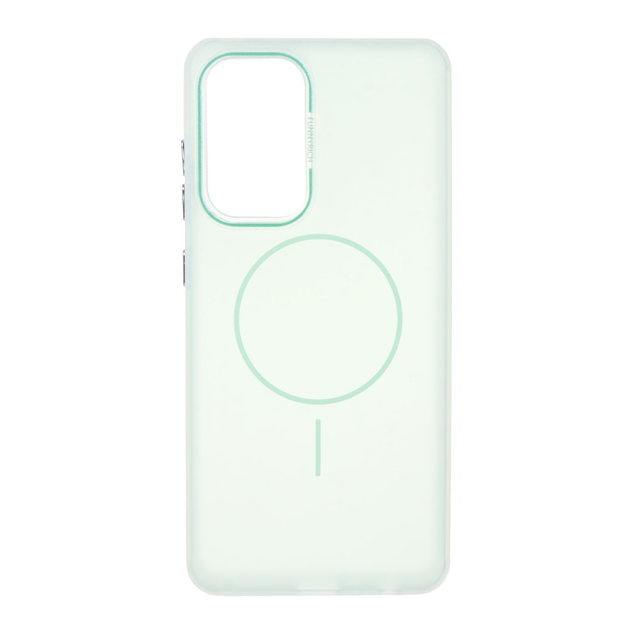 1484184 قاب مات Funnyrich طرح مگ سیف دور مات Samsung Galaxy A52 / A52s - سبز - تصویر 1