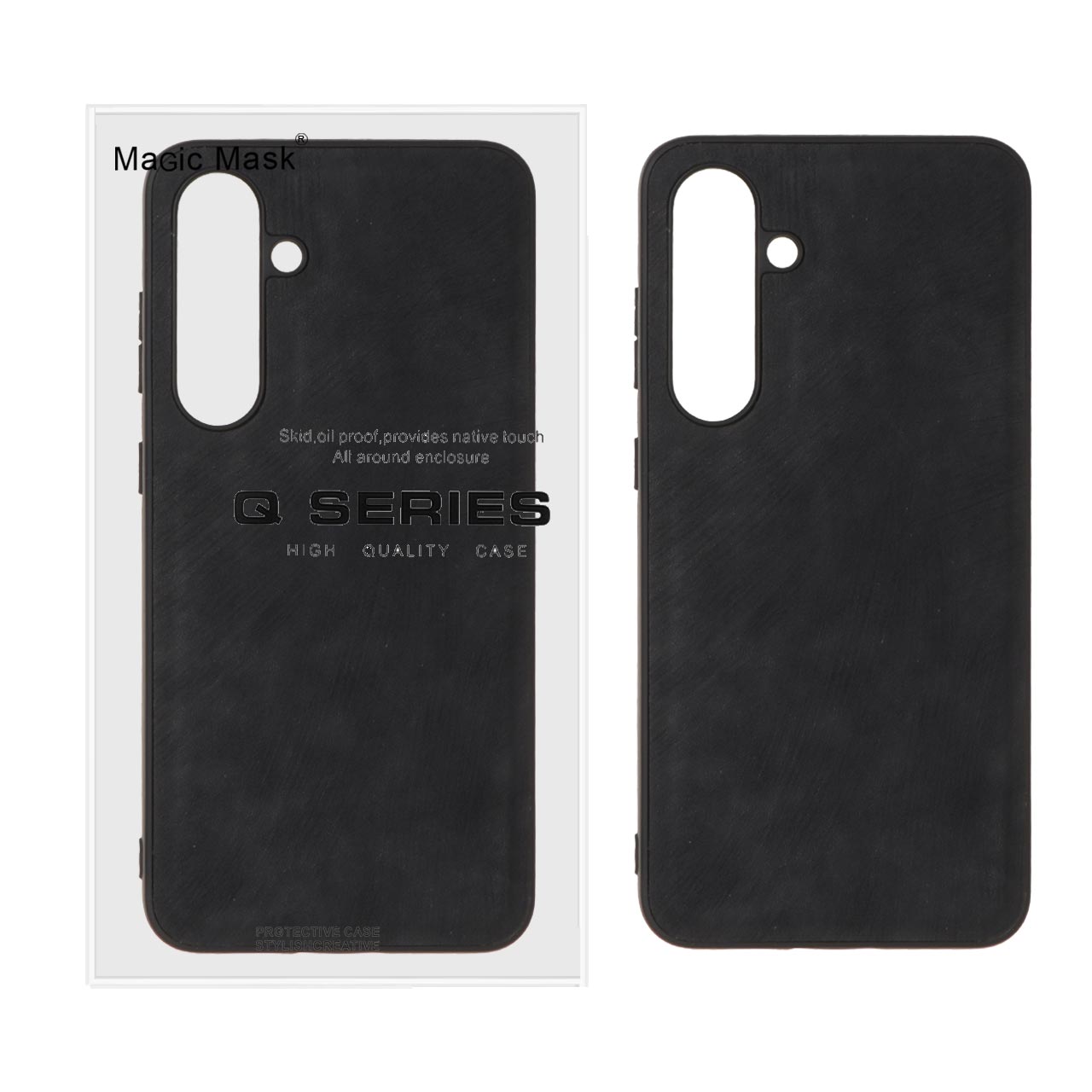 1486302 قاب Woven Q Series مدل Samsung Galaxy S24 FE - مشکی (پک دار) - تصویر 1