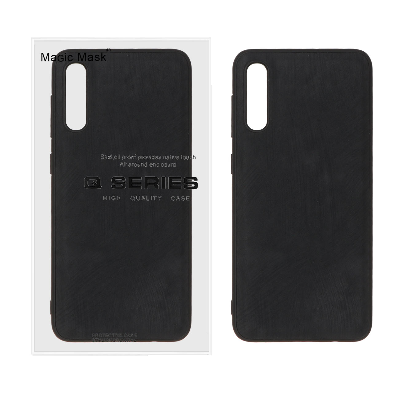 1486314 قاب Woven Q Series مدل Samsung Galaxy A50 / A50s / A30s - مشکی (پک دار) - تصویر 1