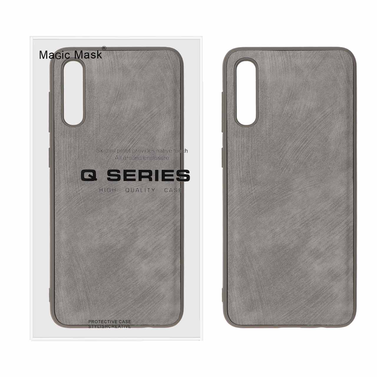 1486316 قاب Woven Q Series مدل Samsung Galaxy A50 / A50s / A30s - خاکستری (پک دار) - تصویر 1