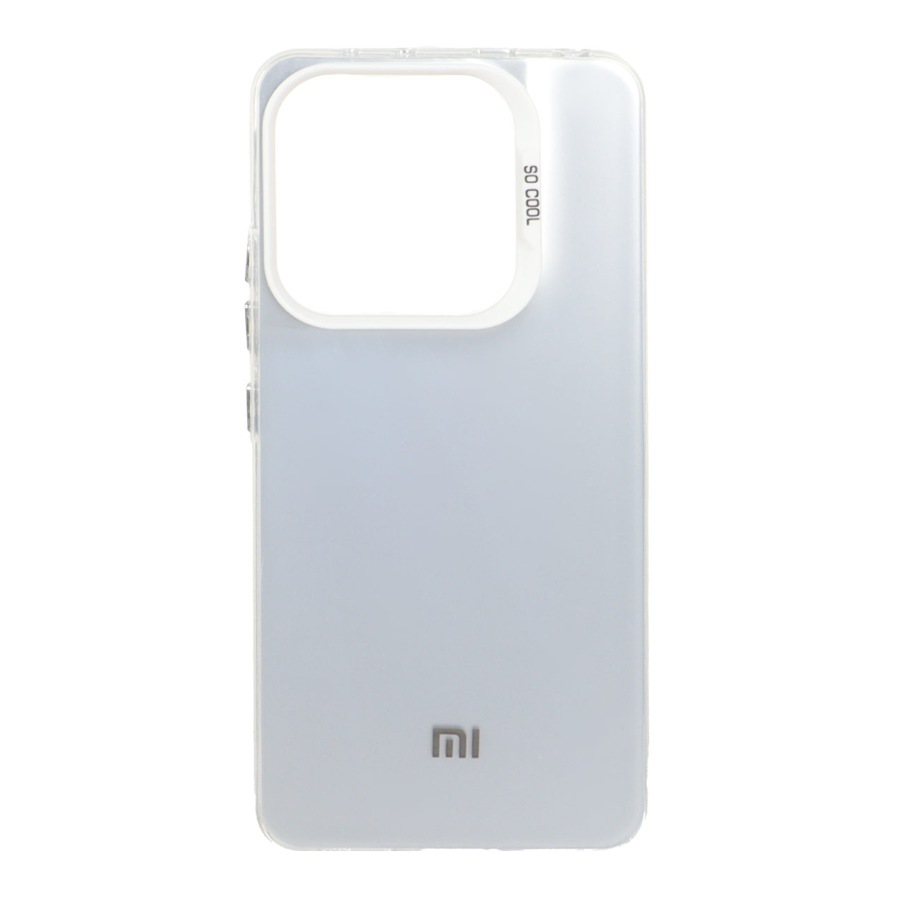 1486620 قاب So Cool لوگودار Xiaomi Redmi Note 14 4G - نقره ای - تصویر 1