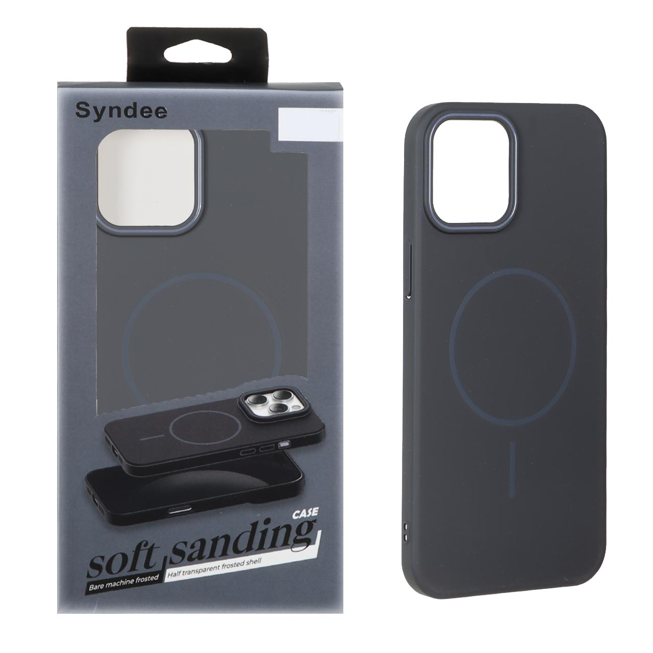 1491854 قاب اورجینال Syndee پشت سخت MagSafe مدل Apple iPhone 12 Pro Max - خاکستری (پک دار) - تصویر 1