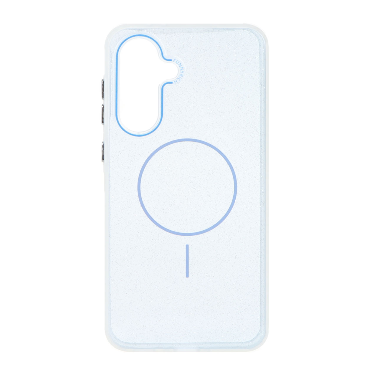 1492592 قاب اکلیلی Funnyrich طرح مگ سیف دور مات Samsung Galaxy A56 / A36 - آبی - تصویر 1