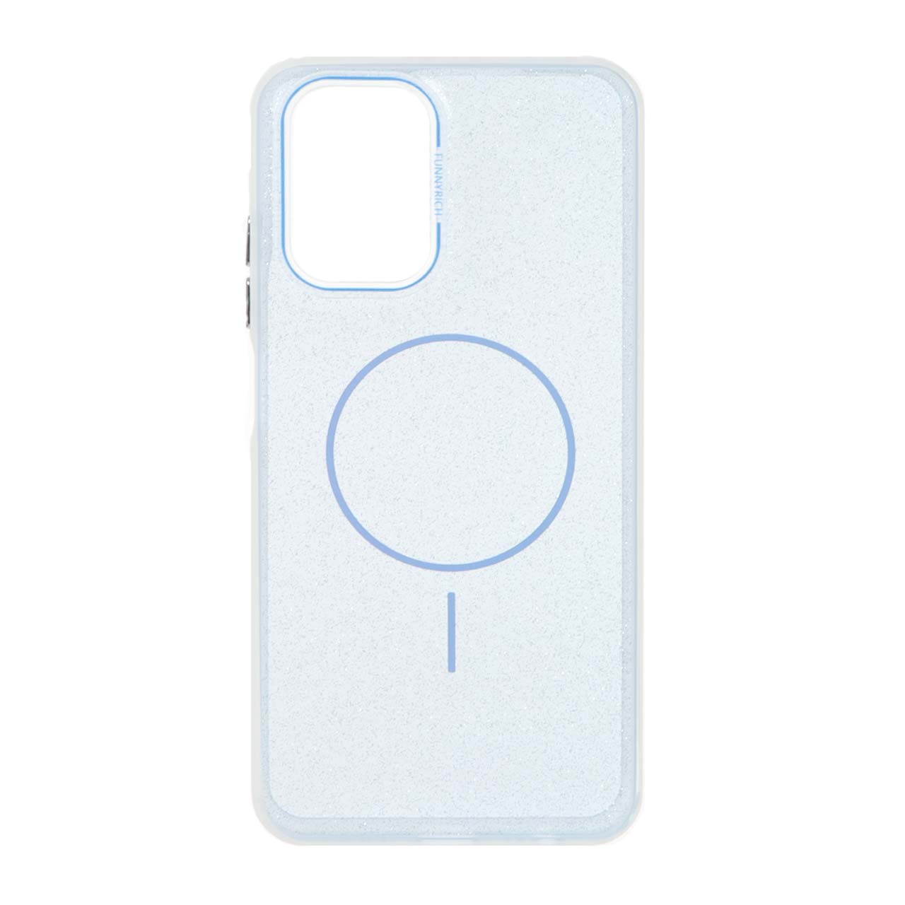 1492822 قاب اکلیلی Funnyrich طرح مگ سیف دور مات Xiaomi Redmi Note 10 4G / Redmi Note 10S / Poco M5S - آبی - تصویر 1