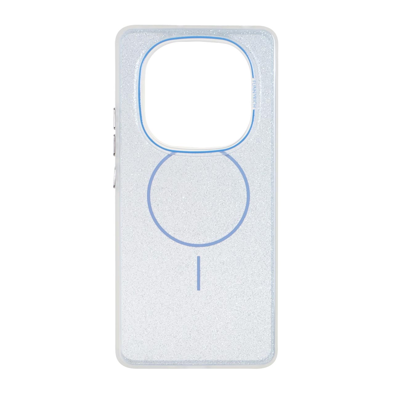 1492832 قاب اکلیلی Funnyrich طرح مگ سیف دور مات Xiaomi Redmi Note 14 Pro 4G - آبی - تصویر 1