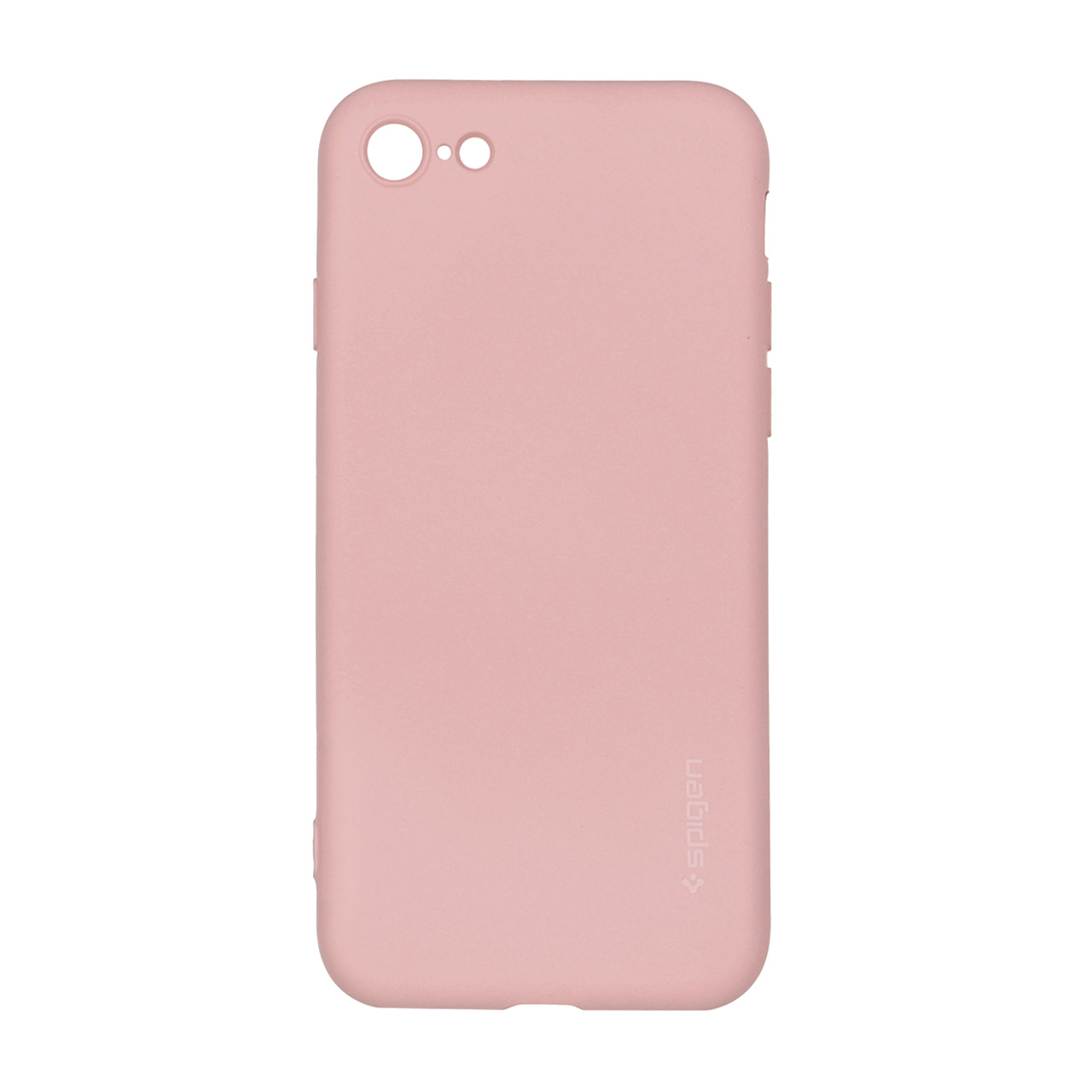 1496650 قاب سیلیکونی Spigen محافظ لنزدار Apple iPhone 7 / iPhone 8 / iPhone SE (2020) - صورتی چرک - تصویر 1
