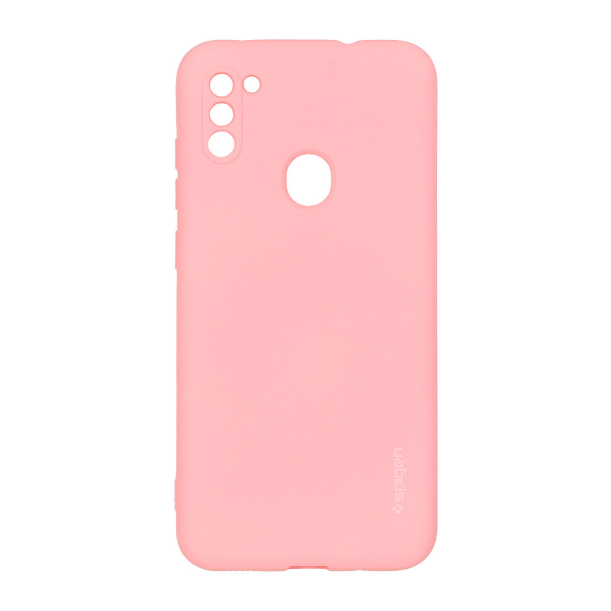 قاب سیلیکونی Spigen محافظ لنزدار Samsung Galaxy A11 / M11 - صورتی - تصویر 1