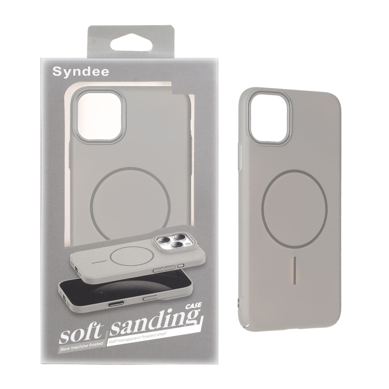 1501138 قاب اورجینال Syndee پشت سخت MagSafe مدل Apple iPhone 11 Pro Max - طوسی (پک دار) - تصویر 1