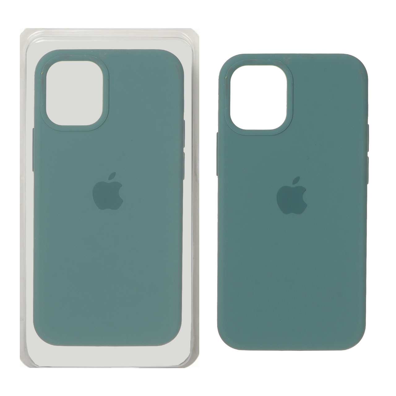 1505390 قاب سیلیکونی پاک کنی اورجینال Apple iPhone 12 Mini - سبز نعنایی (پک اصلی) - تصویر 1