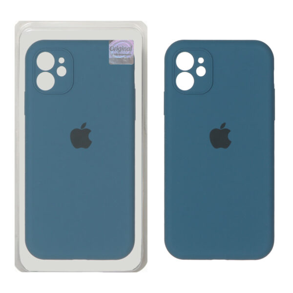 قاب سیلیکونی پاک کنی اورجینال Master Quality مدل Apple iPhone 11 - سبز کله غازی (پک دار)
