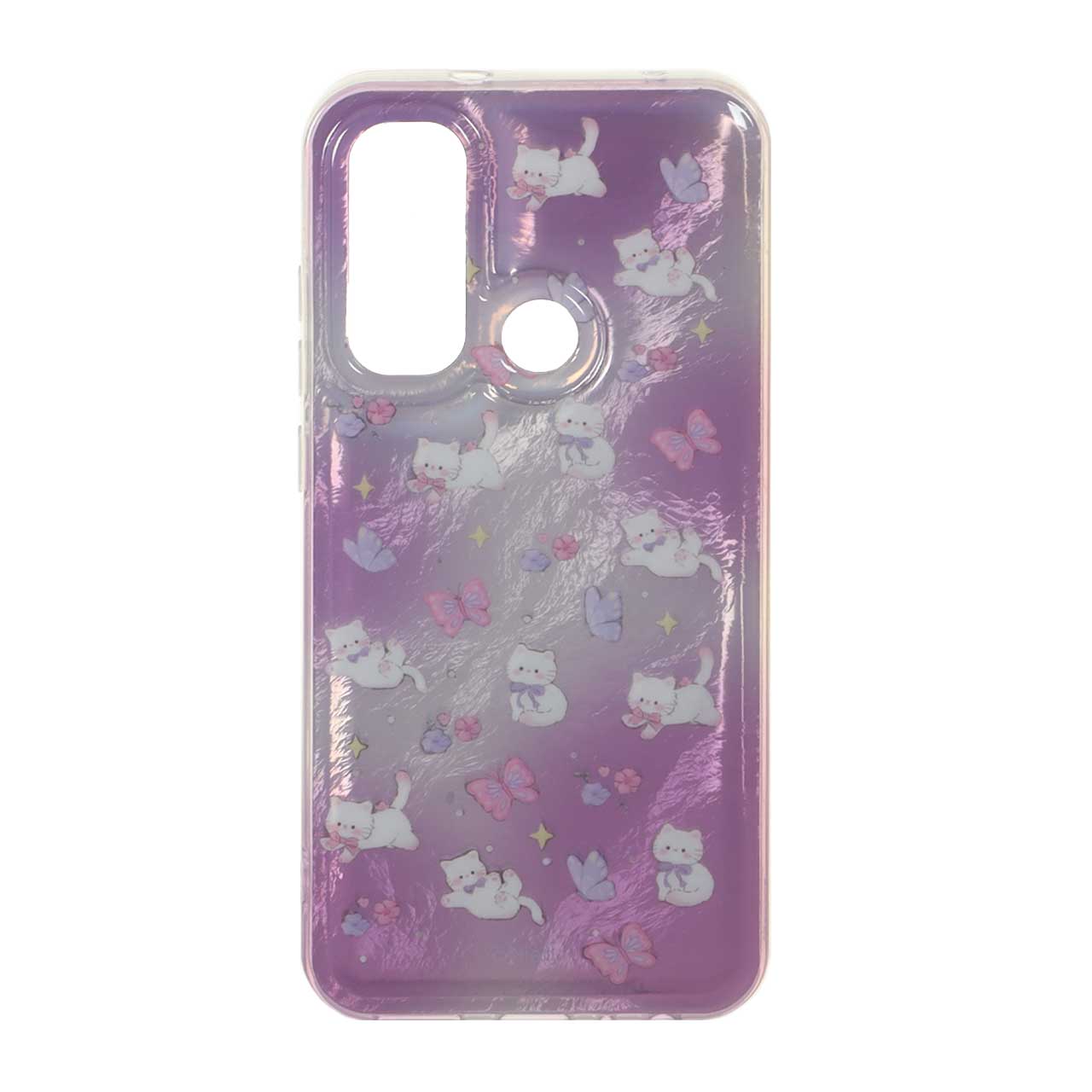 1509546 قاب اطلسی دور ژله ای طرح دار Xiaomi Redmi Note 8 - کد 339 - تصویر 1