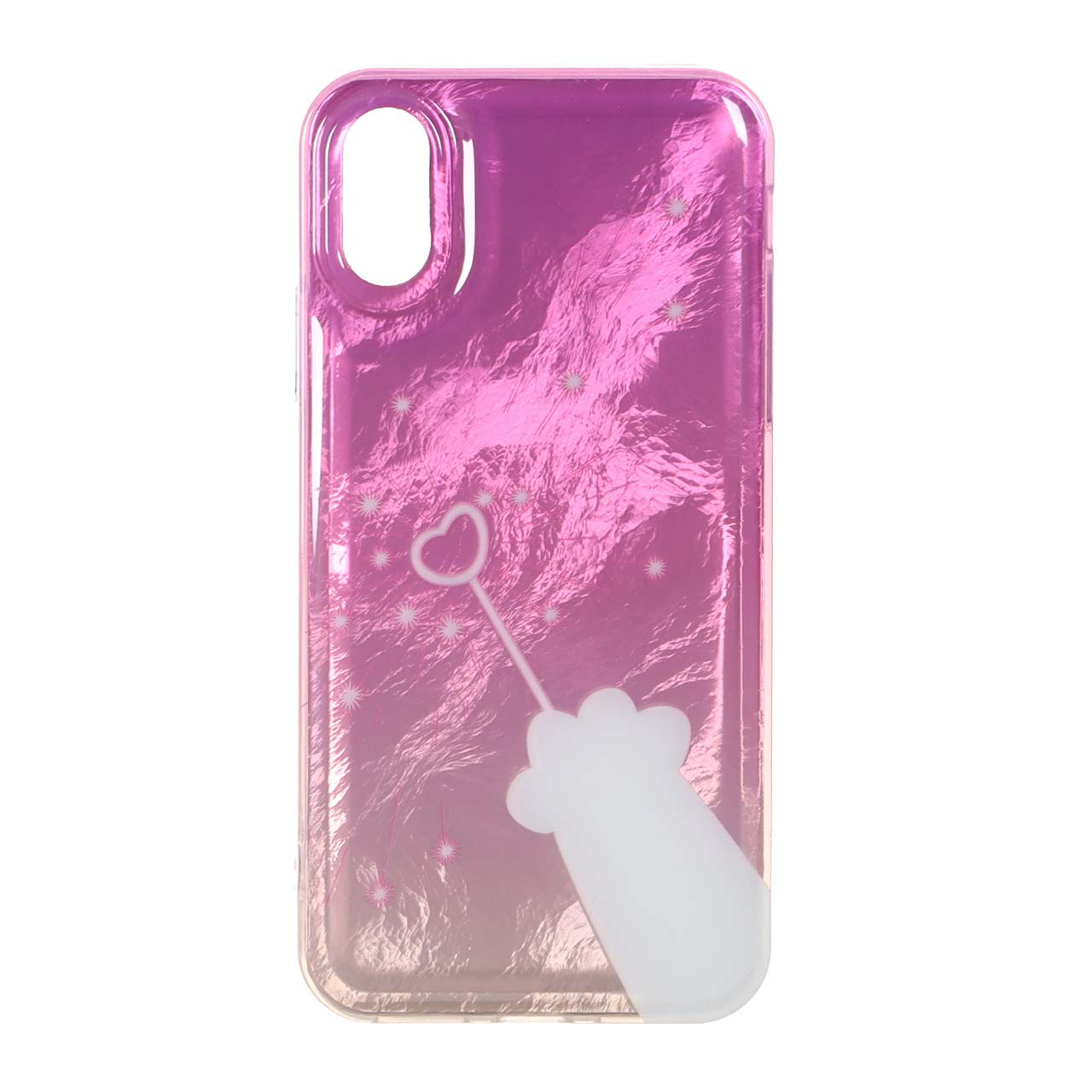 1509656 قاب اطلسی دور ژله ای طرح دار Apple iPhone X / iPhone XS - کد 394 - تصویر 1