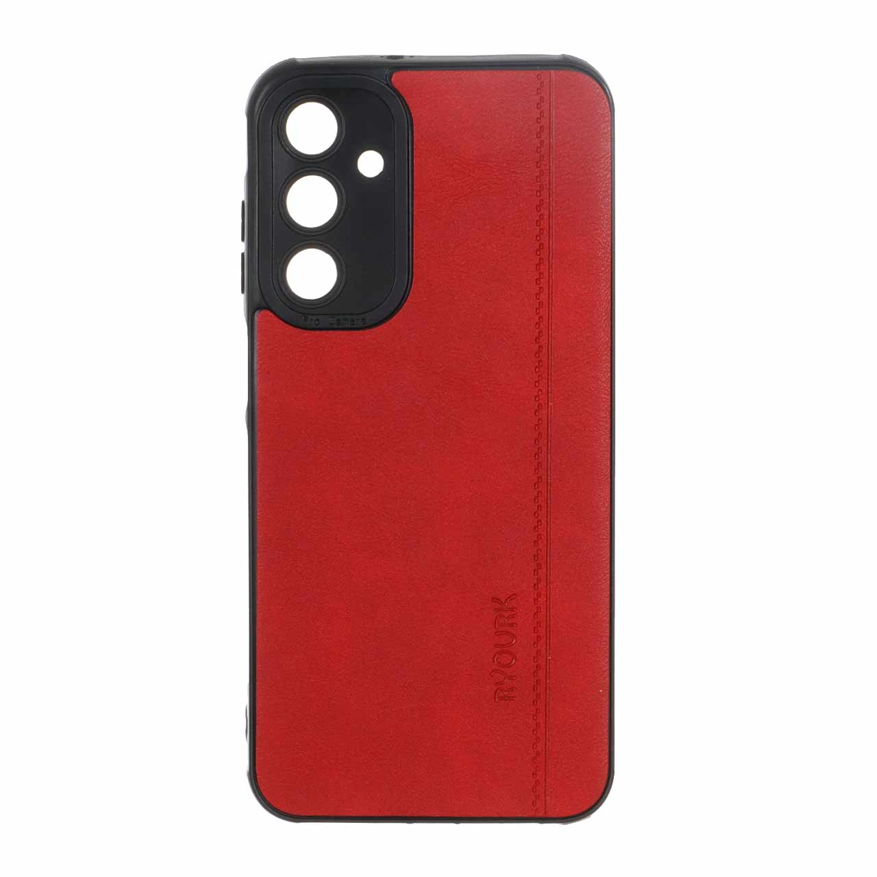 1511992 قاب طرح چرم RYOURK مدل Samsung Galaxy A25 5G - قرمز - تصویر 1