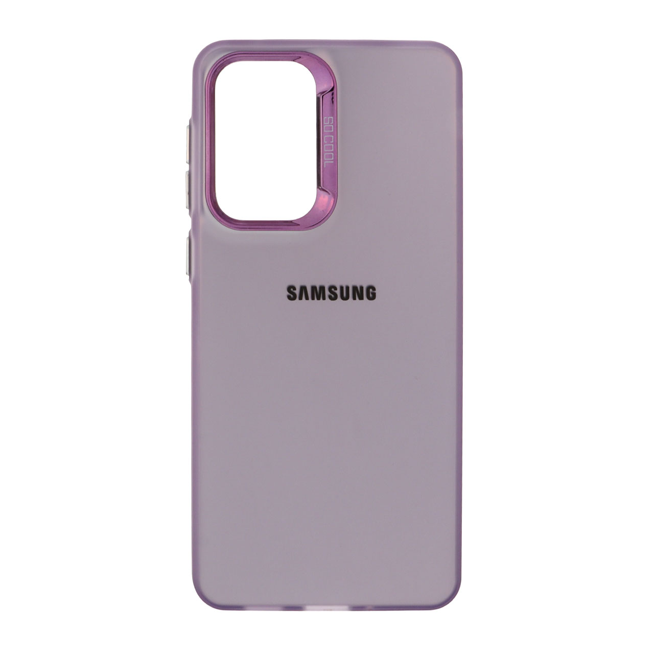 1514202 قاب So Cool لنز متال لوگودار Samsung Galaxy A33 - بنفش - تصویر 1