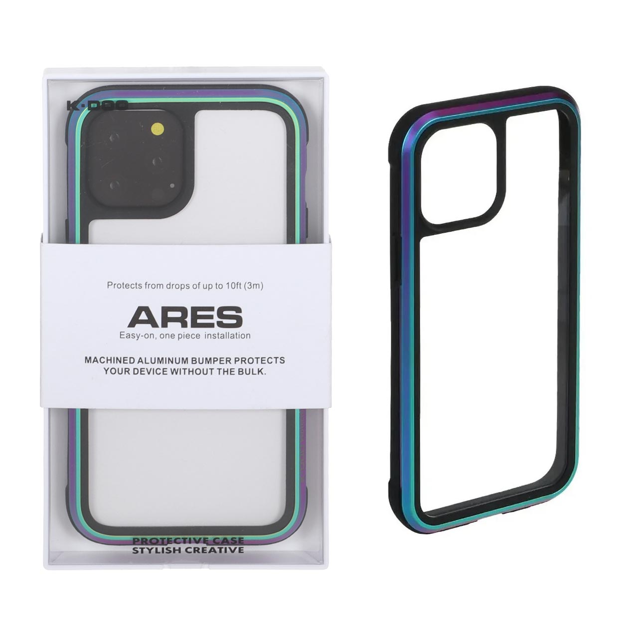 1516606 قاب Original KZDoo Ares مدل Apple iPhone 12 Pro Max - هفت رنگ (پک دار) - NTC - تصویر 1